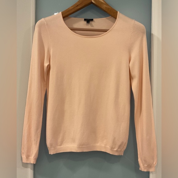 NWOT Talbots’ Light Knit Sweater in Blush - Picture 8 of 9